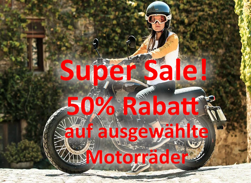 Super Sale! 50% Rabatt